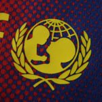 1213 FC Barcelona / Barça home retro Kids kit - Image 17