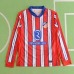 2425 season Atletico Madrid home Long sleeved Player version