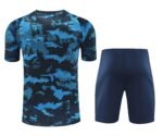 2425 S.S.C. Napoli Training clothes suit Short sleeve Fan version - Image 8