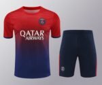 2425 Paris Saint-Germain F.C. Training clothes suit Short sleeve Fan version