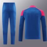 2425 A.C. Milan blue Long zipper jacket set - Image 5