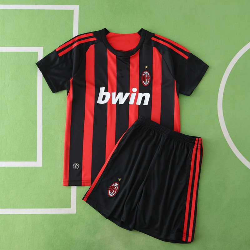 1fb2acb189 0809 A.C. Milan home retro Kids kit - Image 1