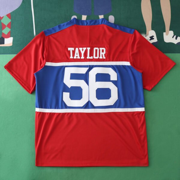2425 New York giants red 3th generation 56#TAYLOR – Image 2