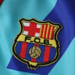 9295 FC Barcelona / Barça away retro Kids kit - Image 2