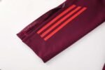 2425 Fußball-Club Bayern München red Long zipper jacket set - Image 2