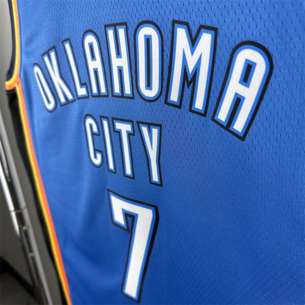 NBA Oklahoma City Thunder 7#HOLMGREN – Image 5