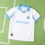 2526 season Olympique de Marseille home Kids kit - Image 2