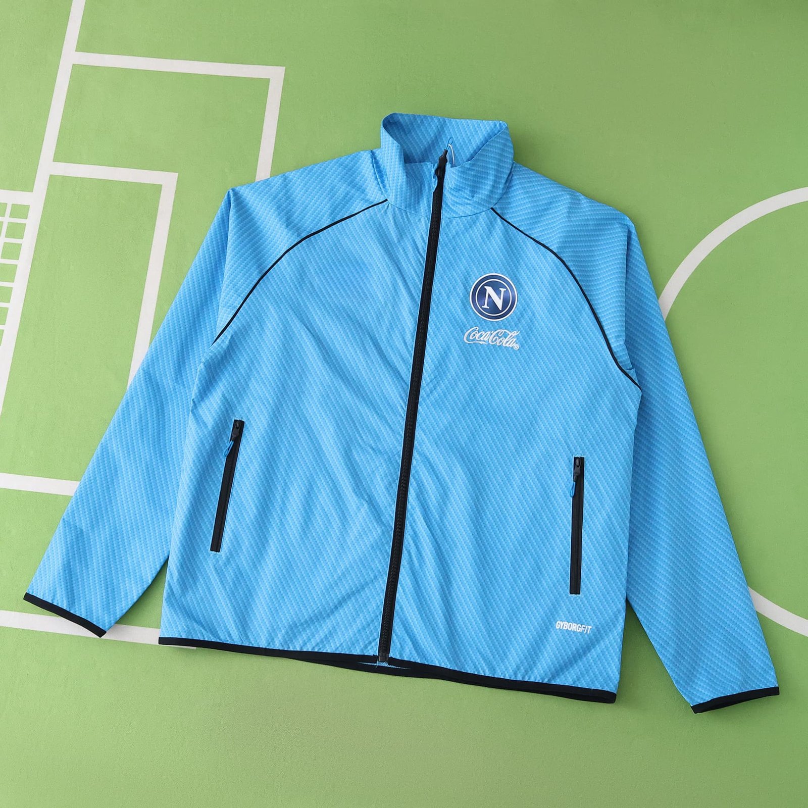 41735be1ac-1 2526 season S.S.C. Napoli Training clothes windbreaker - Image 1