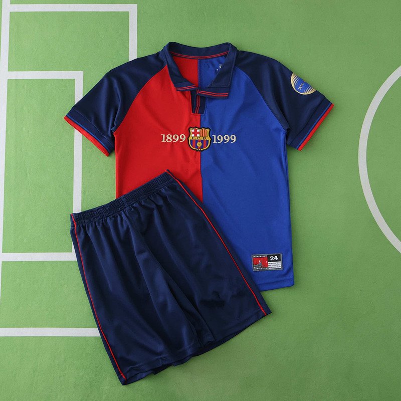 48442a9743 centenary FC Barcelona / Barça retro Kids kit - Image 1