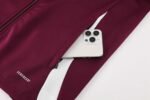 2425 Fußball-Club Bayern München red Long zipper jacket set - Image 7