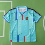 9697 FC Barcelona / Barça away retro Kids kit - Image 3