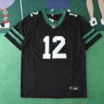 2425 New York Jets black 3th generation 12#NAMATH