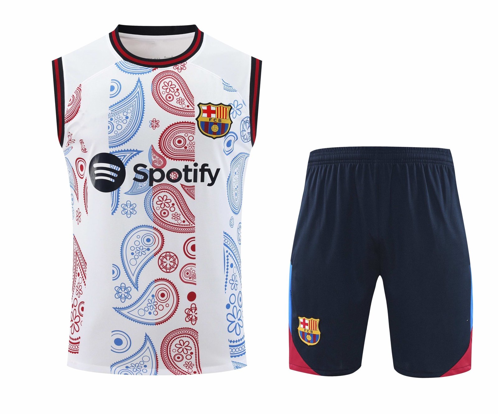 747b0c4890 2425 FC Barcelona / Barça Training clothes suit vest Fan version - Image 1