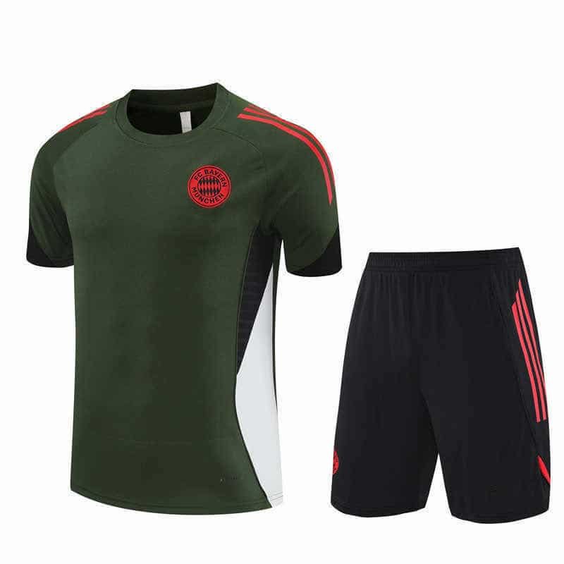 760bb75a14 2526 season Fußball-Club Bayern München Training clothes suit Short sleeve Fan version - Image 1
