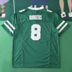 2425 New York Jets Green 3th generation 8#RODGERS - Image 2