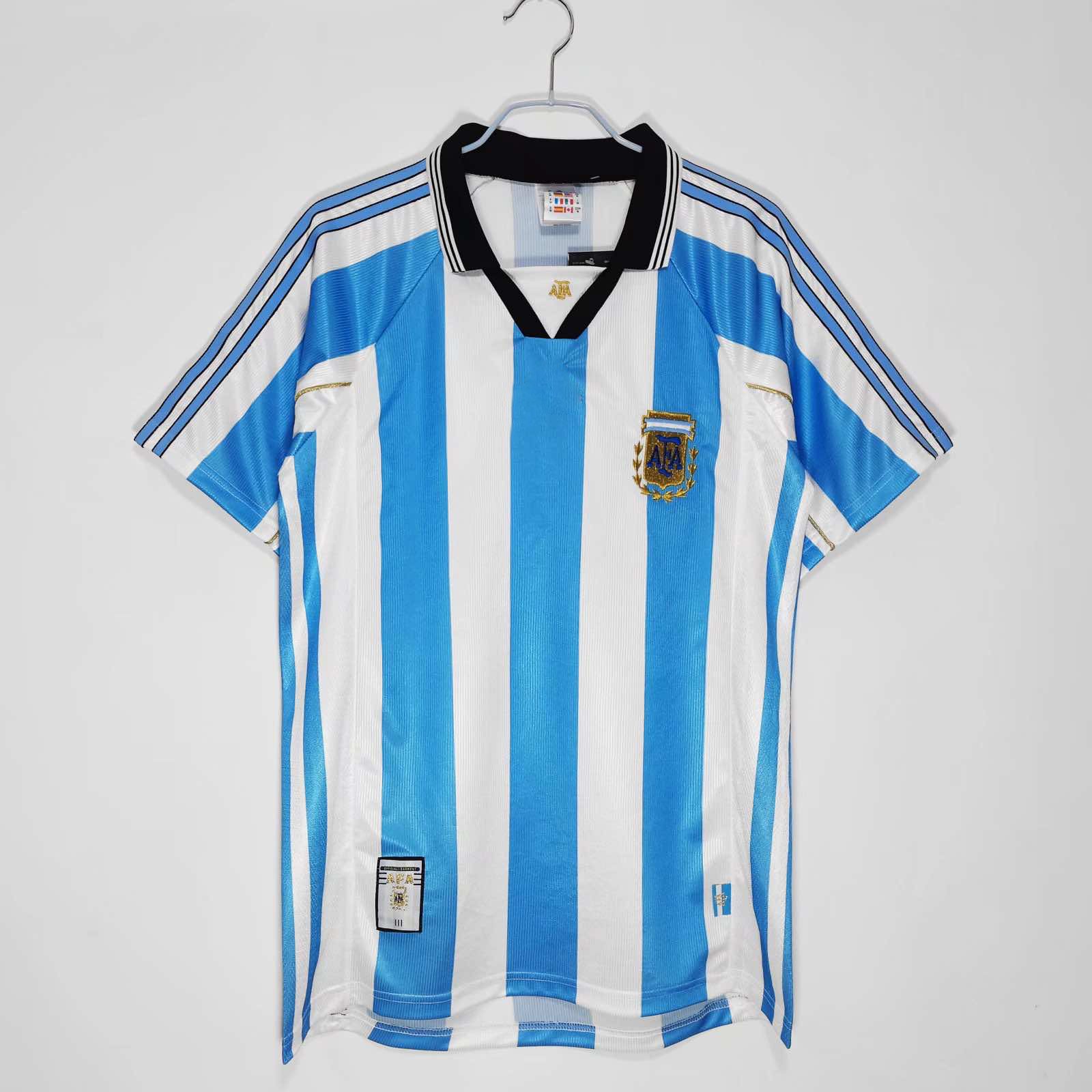 7ac68045c6-1 9899 season Argentina home retro Fan version - Image 1