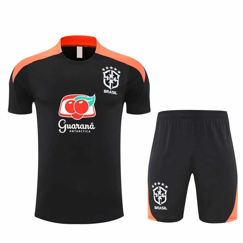 804442ff8b 2526 season Brazil Training clothes suit Short sleeve Fan version - Image 1