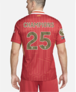 Liverpool FC Champion Jersey  Golden champion logo Fan Version - Image 4