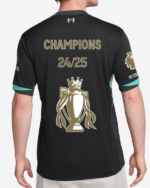 Liverpool FC Champion Jersey  Golden champion logo Fan Version - Image 2
