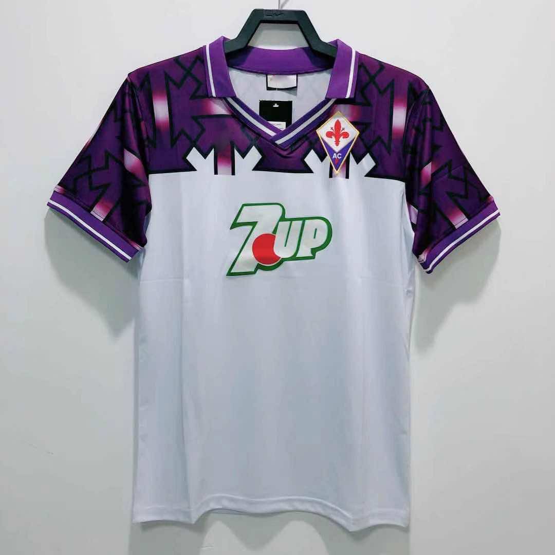 8241454741 9293 season ACF Fiorentina away retro Fan version - Image 1