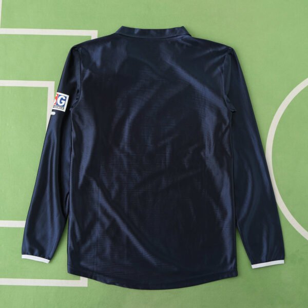 2001 season Paris Saint-Germain F.C. home Long sleeved retro Fan version - Imagem 15