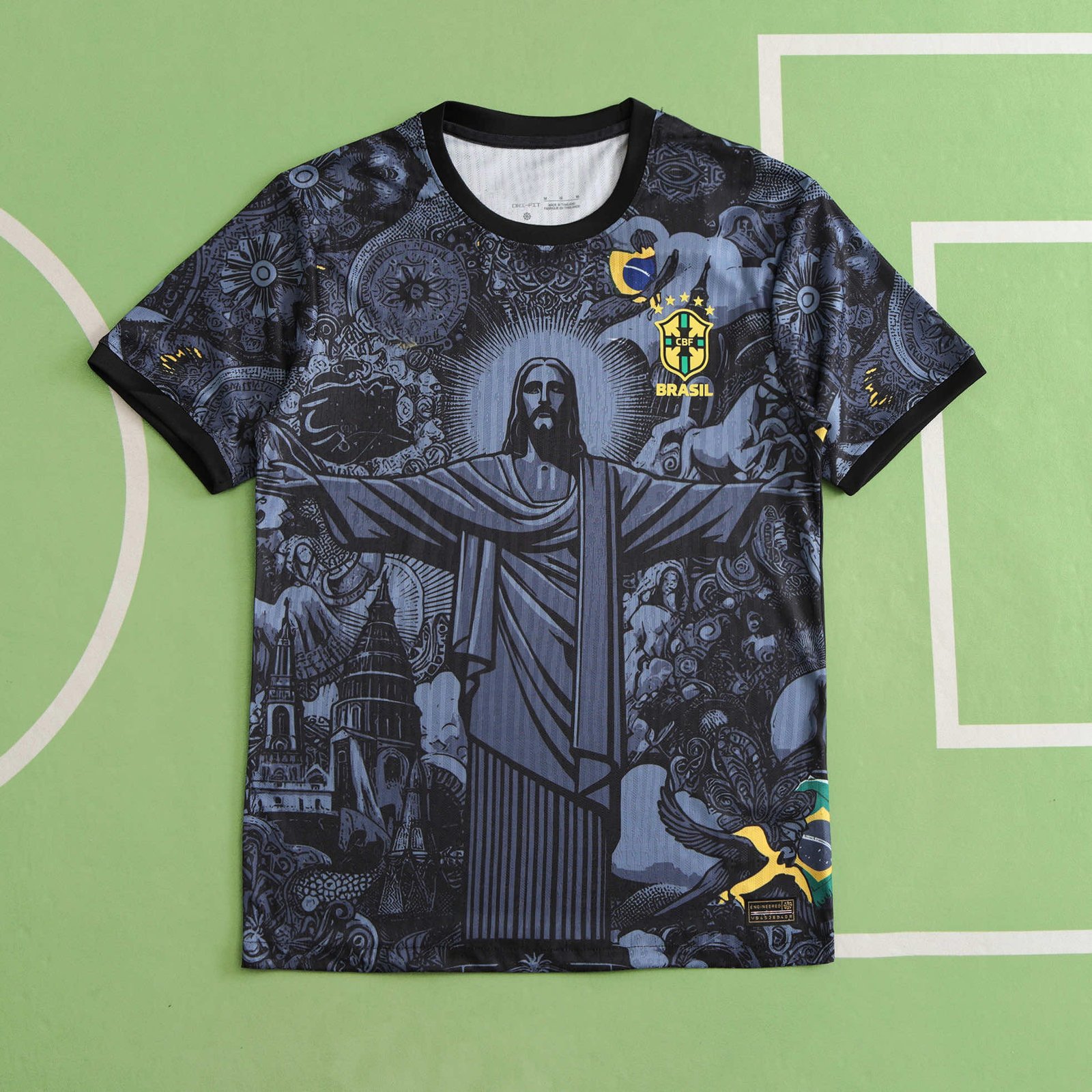 847a76b91d-1 2024 season Brazil Jesus Special edition Player version - Image 1