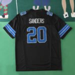 2425 Detroit Lions black 3th generation 20#SANDERS - Image 2