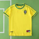 1998 Brazil home retro Kids kit - Image 2