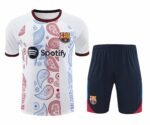 2425 FC Barcelona / Barça Training clothes suit Short sleeve Fan version