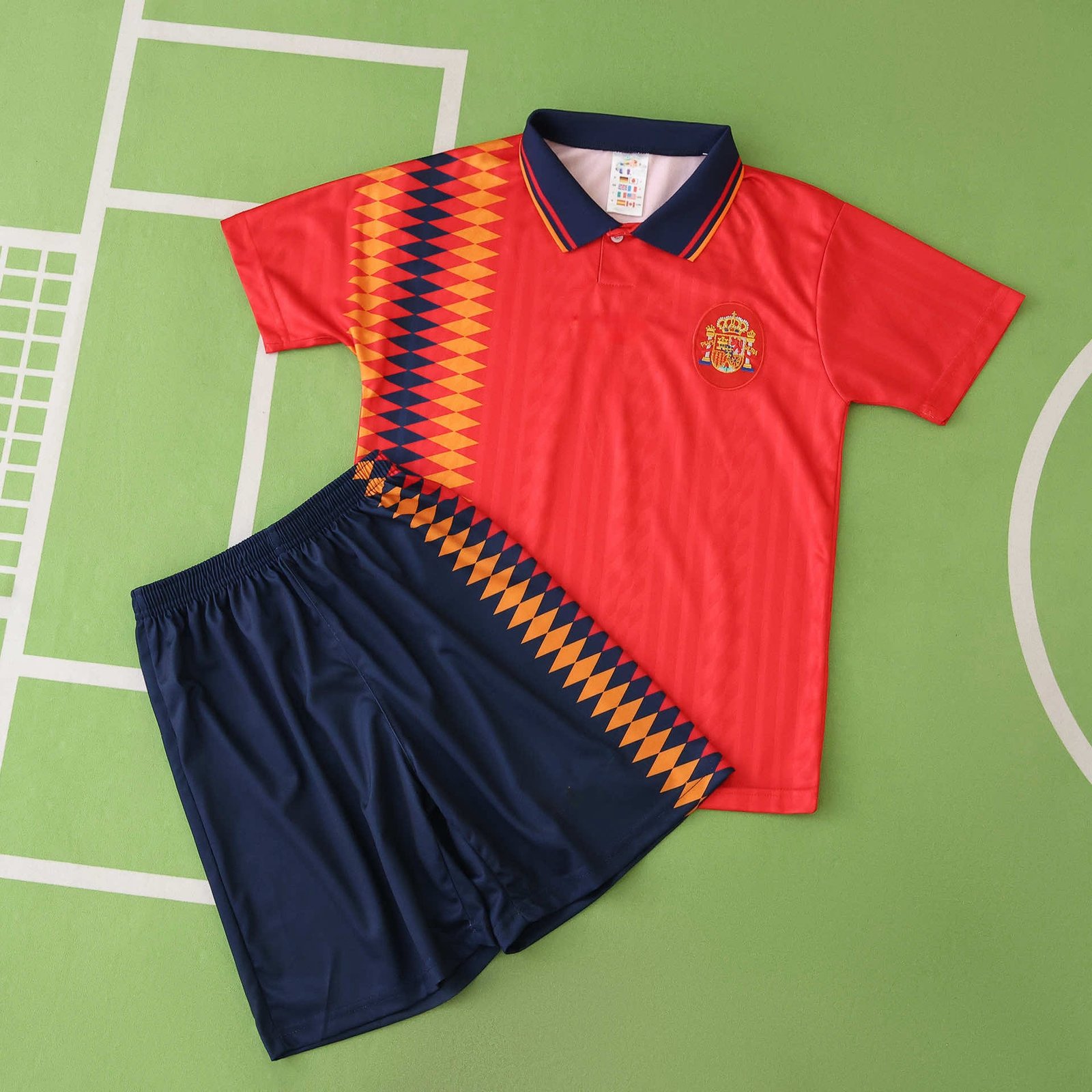 92c014c494 1994 season Spain home retro Kids kit - Image 1