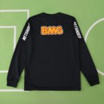 1213 season Santos FC black Long sleeved retro Fan version - Image 13