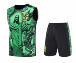 2526 season Brazil Jesus Training clothes suit vest Fan version - Image 13