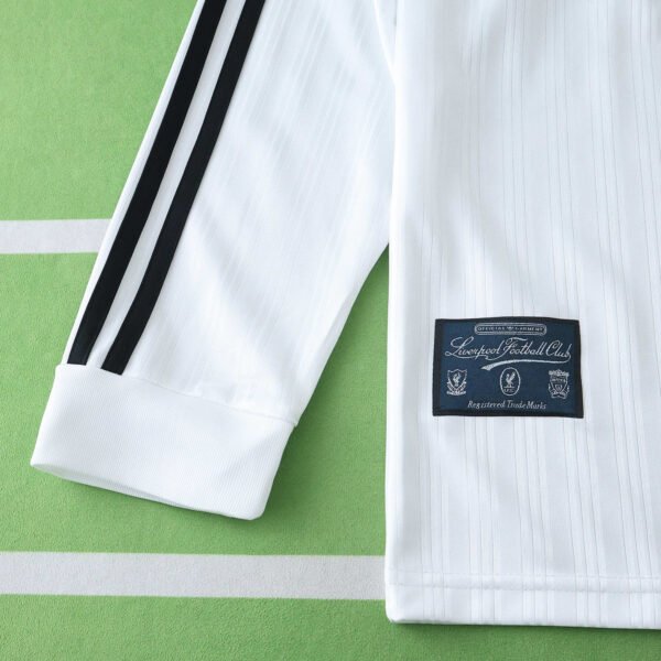 9596 season Liverpool F.C. away retro Long sleeved Fan version - Imagem 5