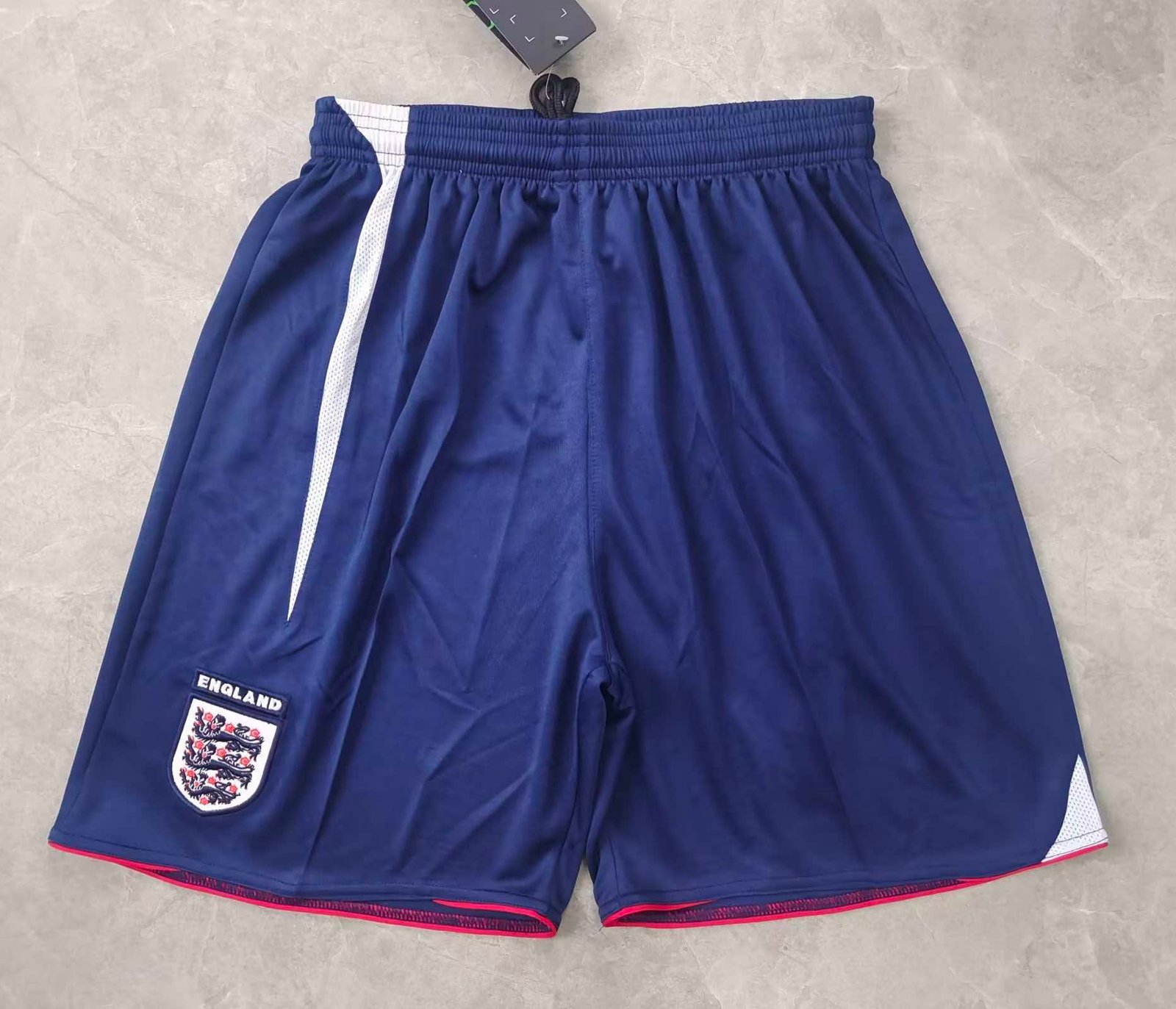ae0c246562-1 2006 season England home Retro shorts - Image 1