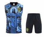 2526 season Brazil Jesus Training clothes suit vest Fan version