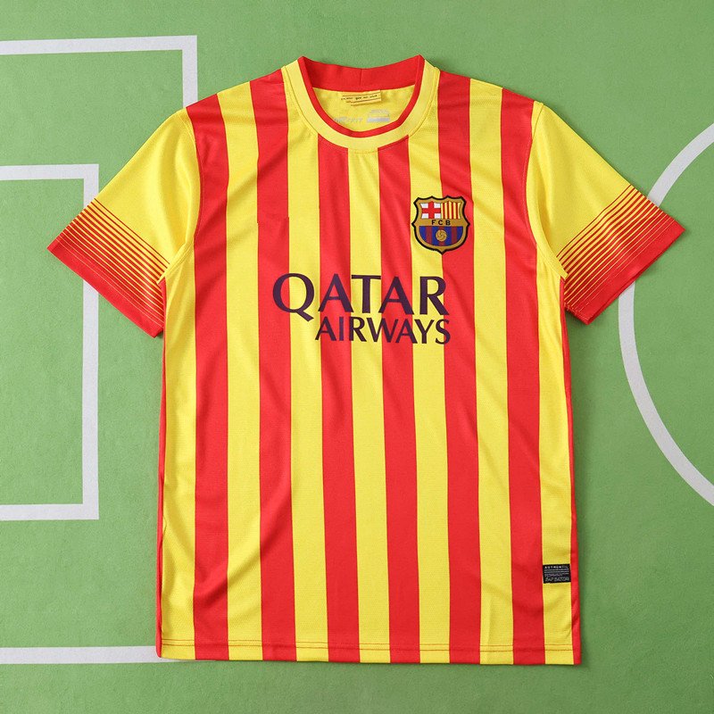 b5a7f720af 1314 season FC Barcelona / Barça away retro Fan version - Image 1