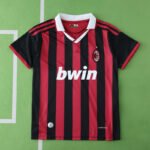 0910 A.C. Milan home retro Kids kit - Image 5