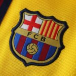 1213 season FC Barcelona / Barça away Kids kit - Image 10