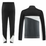 2425 Borussia Dortmund Black gray Long zipper jacket set - Image 9
