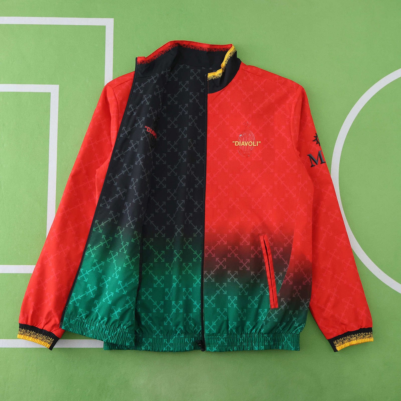 cfbbed4681 2425 A.C. Milan Wear on both sides windbreaker - Image 1