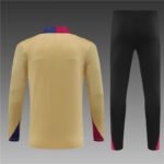 2425 FC Barcelona / Barça golden Training suit set Player version - Image 2