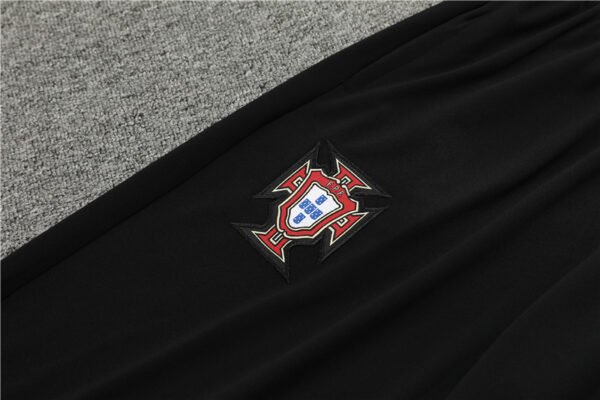 2425 Portugal Black Training suit set Player version – Image 4