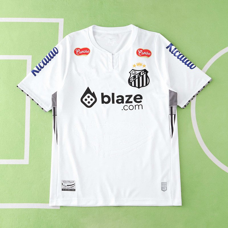 e68a640e24 2425 season Santos FC home Fan version - Image 1