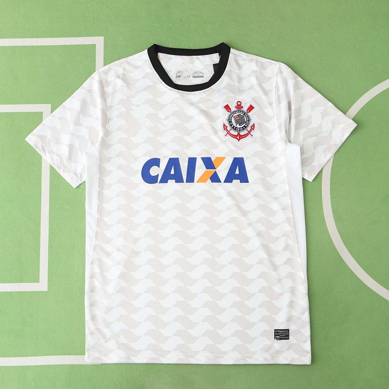 e7491c3f63 1213 season Corinthians Paulista home retro Fan version - Image 1