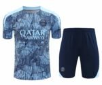 2425 Paris Saint-Germain F.C. Training clothes suit Short sleeve Fan version