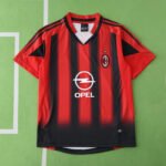 0405 A.C. Milan home retro Kids kit - Image 2