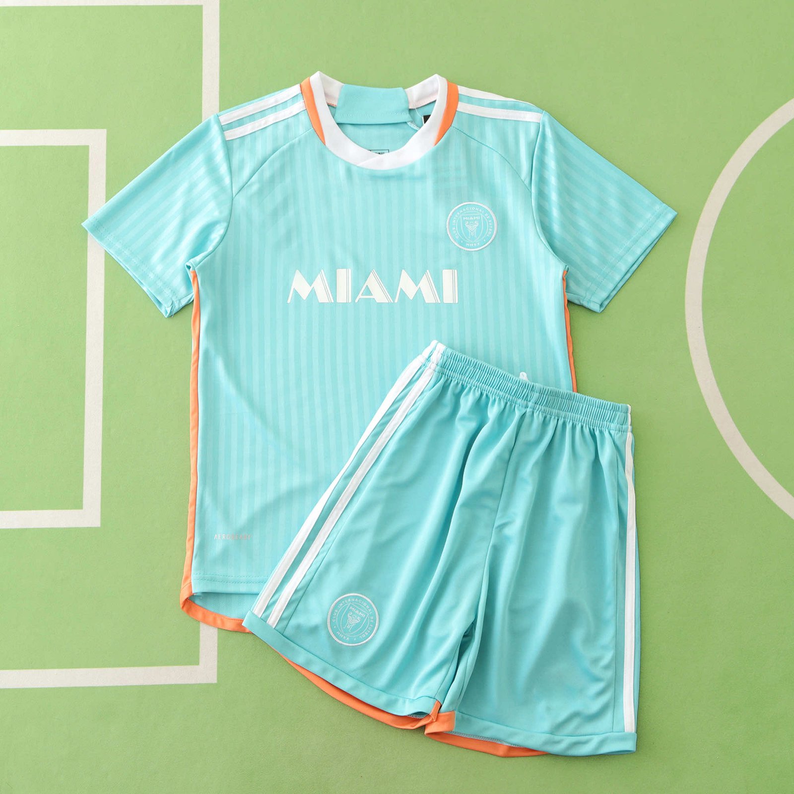fe1b7adc63 2425 season Inter Miami CF third Kids kit - 图片 1