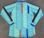 9697 season  Barcelona away long sleeved retro Fan version - Image 3