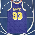 NBA Bape x Mitchell L.A. Lakers 93#BAPE