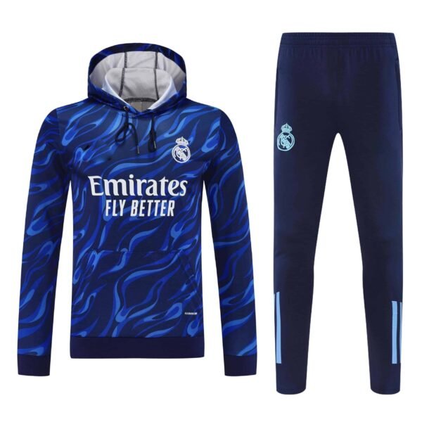 2526 season Real Madrid CF Training suit hooded set - 图片 2
